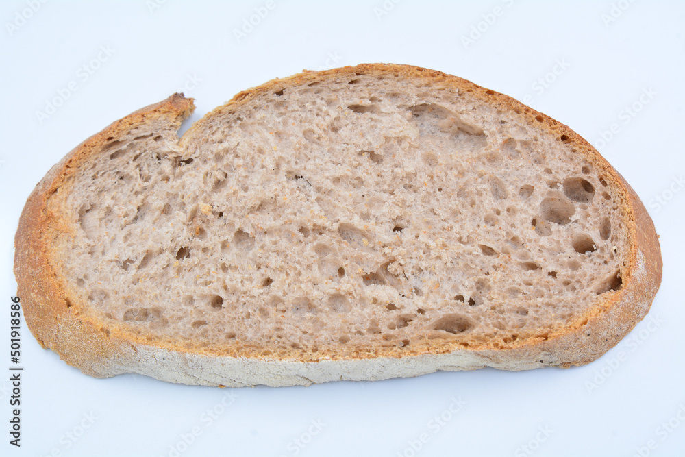 a slice of vitamin wheat bread