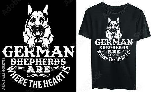 
German Shepherds are where the heart is