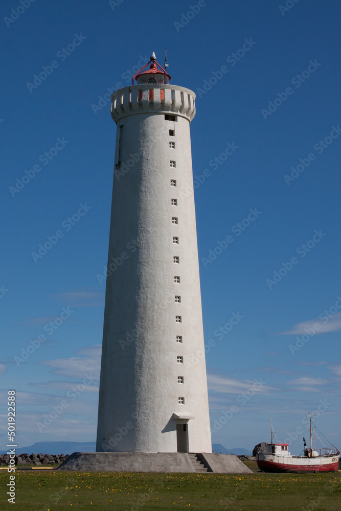 Leuchtturm in Island