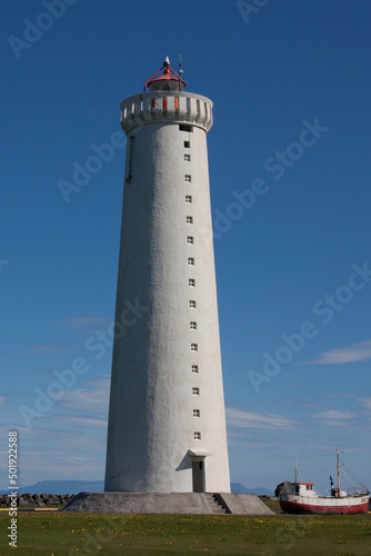 Leuchtturm in Island