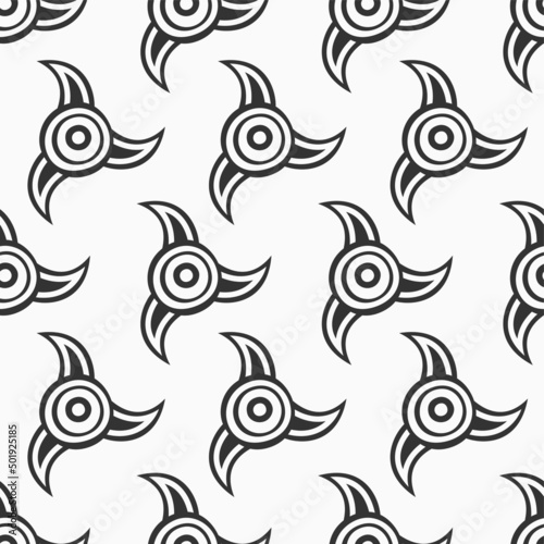 Vector seamless pattern wit...