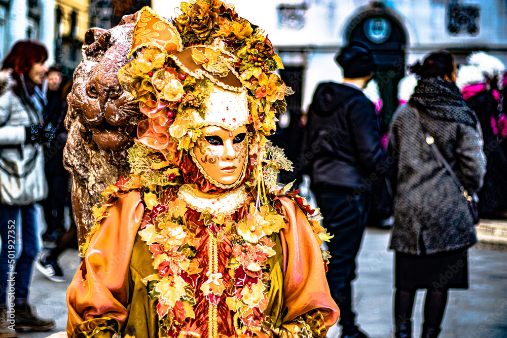 Masken spiel in Venedig