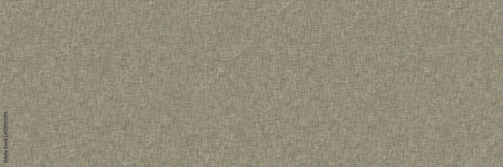 Fototapeta premium Seamless jute hessian fiber texture border background. Natural eco beige brown fabric effect banner. Organic neutral tone woven rustic hemp ribbon trim edge