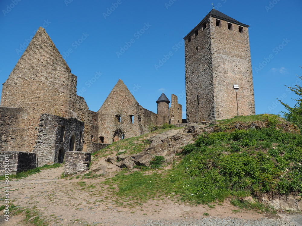 Burg Lichtenberg bei Kusel in Rheinland-Pfalz