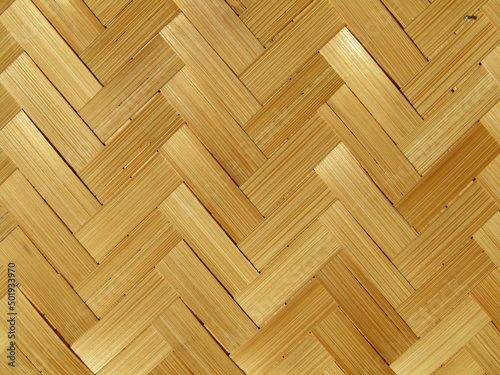texture of bamboo mat