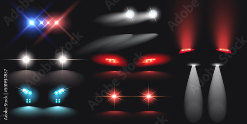 Car Lights Set