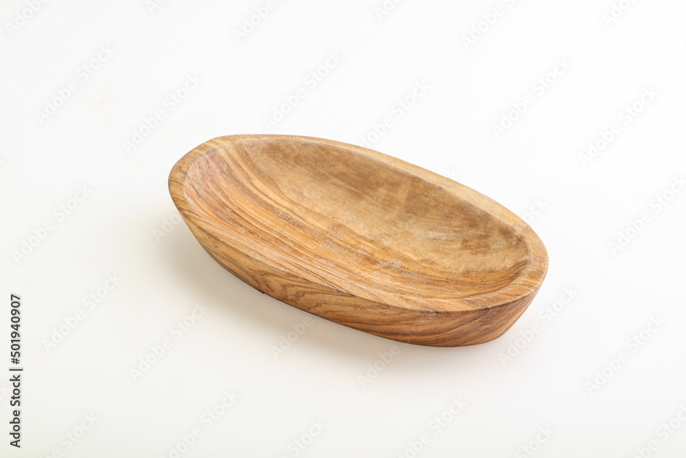 Wooden empty bowl for kitchen Wooden empty bowl for kitchen