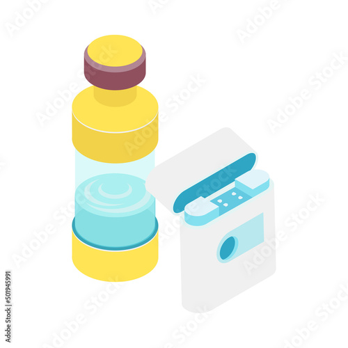 Dentistry Isometric Icon