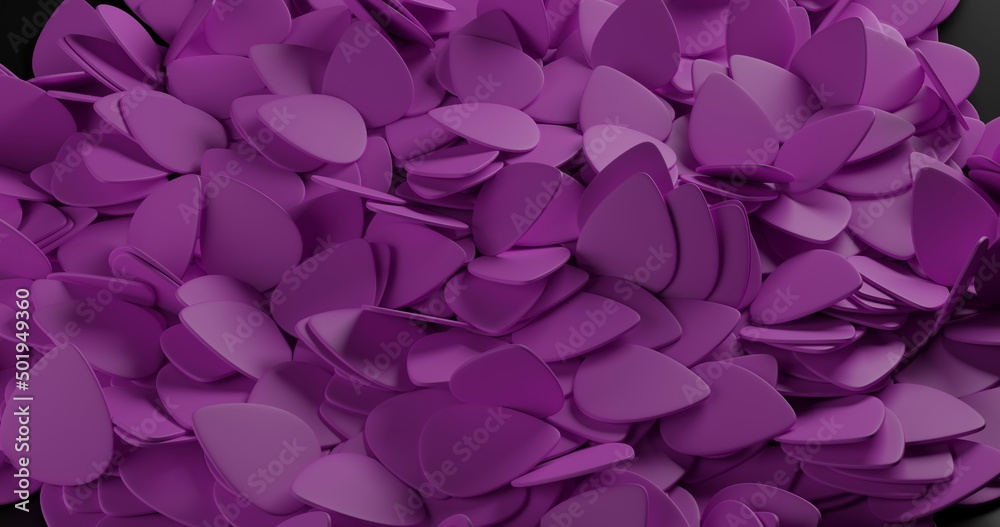 Fototapeta premium coloured guitar picks