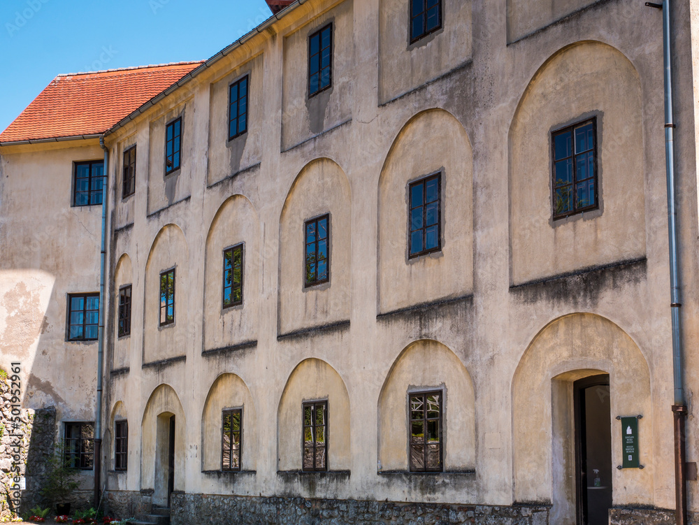 The palace of the Frankopan castle Ogulin