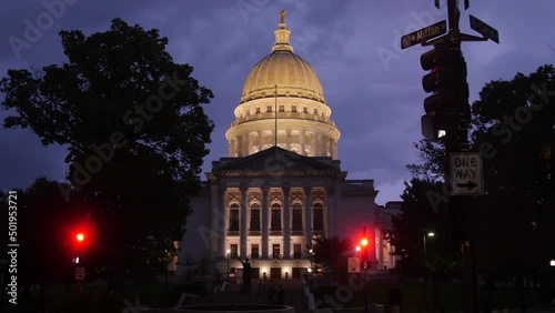 Wisconsin State Capitol building in Madison photo