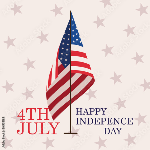 happy independence day invitation card