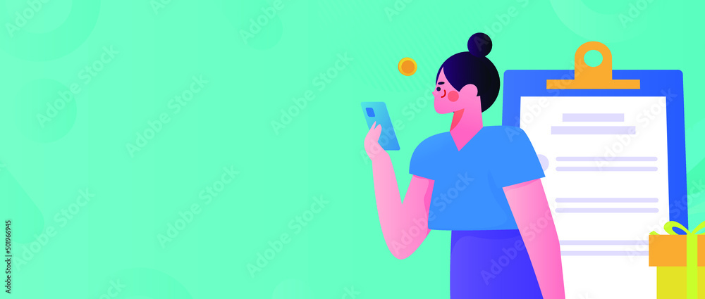 User Questionnaire Flat Vector Concept Illustration
User Questionnaire Flat Vector Concept Illustration