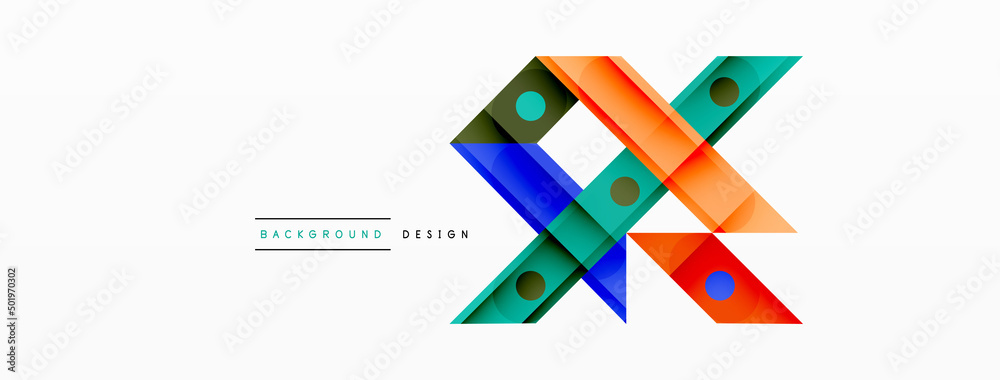 Bright colorful straight lines geometric abstract background. Trendy overlapping lines composition for wallpaper, banner, background or landing Bright colorful straight lines geometric abstract background. Trendy overlapping lines composition for wallpaper, banner, background or landing