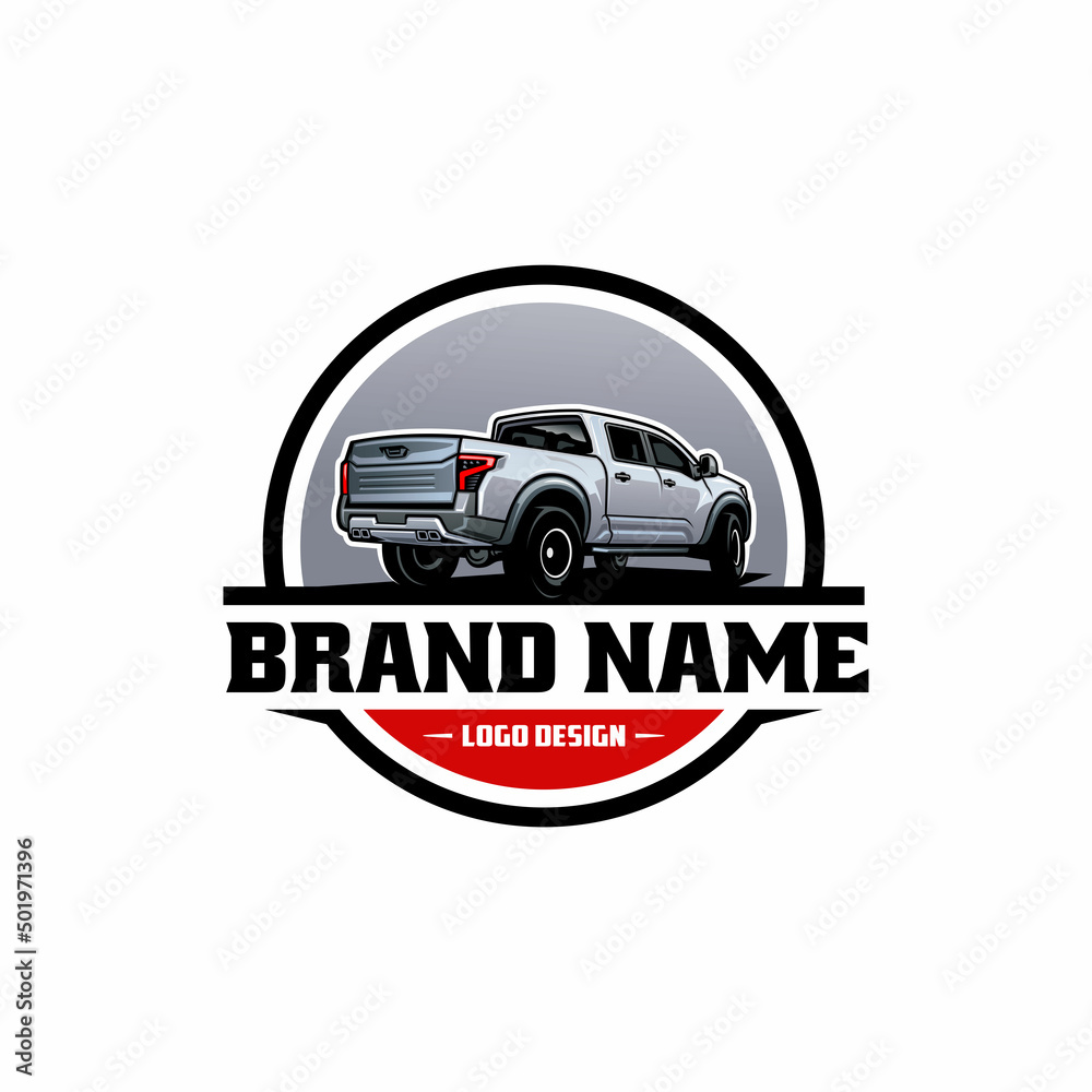 adventure pick up truck logo vector adventure pick up truck logo vector