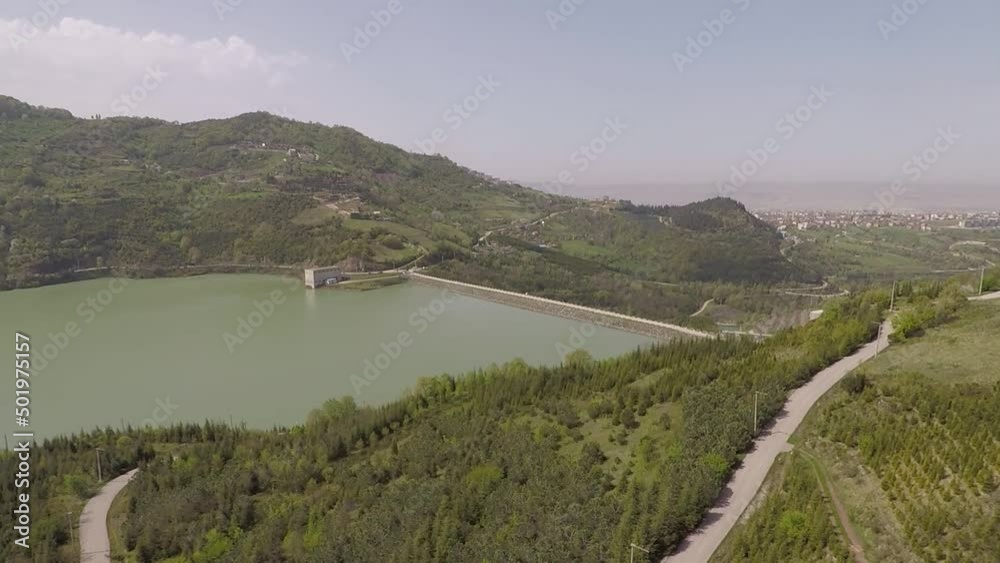 watershed and dam