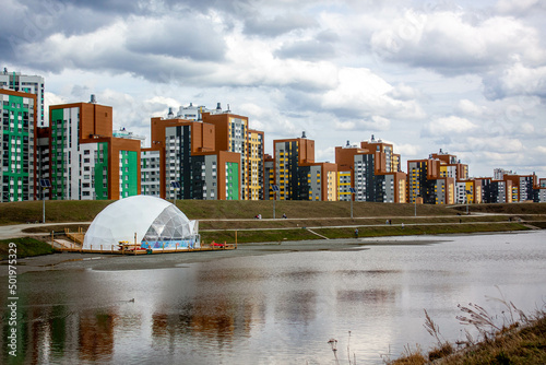 Academic district, Yekaterinburg city, April 2022.
Академический район, города Екатеринбург, апрель 2022 год. 