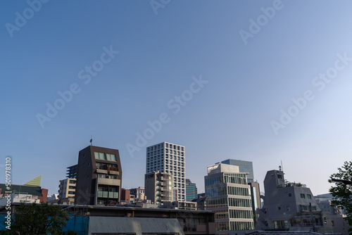 日本の東京港区赤坂4丁目の風景 © Tsubasa Mfg