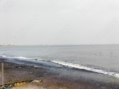 Water Waves Coming In The Beach