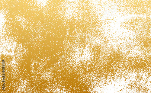 Creative banner, geometric decorative pattern, golden background. Grunge texture with sparkles, spots. Topical design solution for brochure, catalogue, book, poster, flyer, invitation.