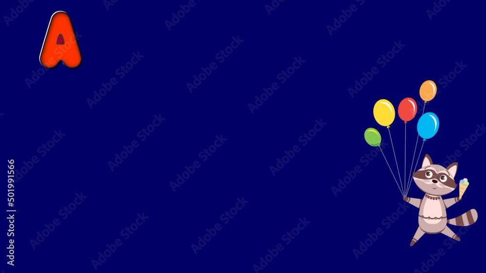 An animated video to help young children learn the alphabet with their parents.