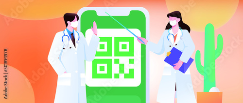 Medical health protection against epidemic flat vector concept illustration
