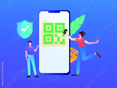 Medical health protection against epidemic flat vector concept illustration

