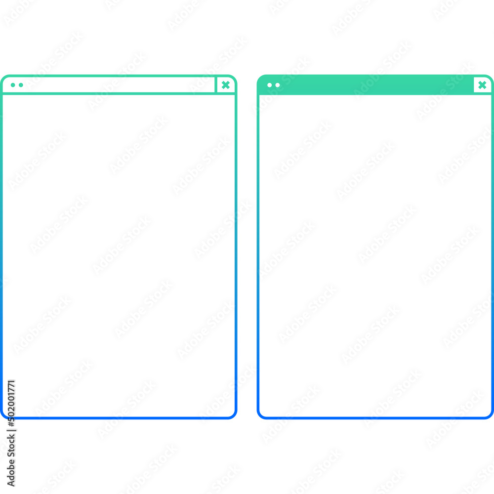 interface browser illustration