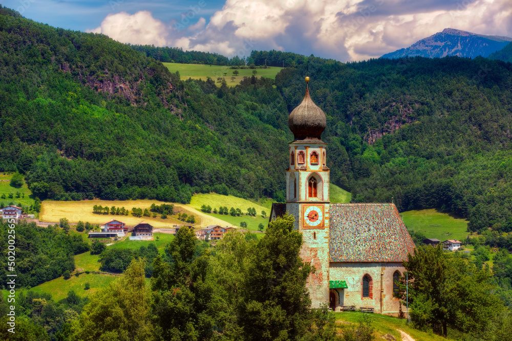 St Constantine Church (Chiesa de San Costantino), South Tyrol, Italy