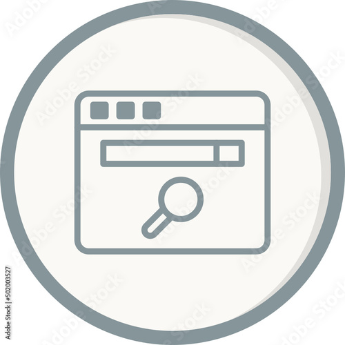 Search web page Icon