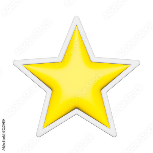 star 3d shapes  geometric basic  simple star yellow shape