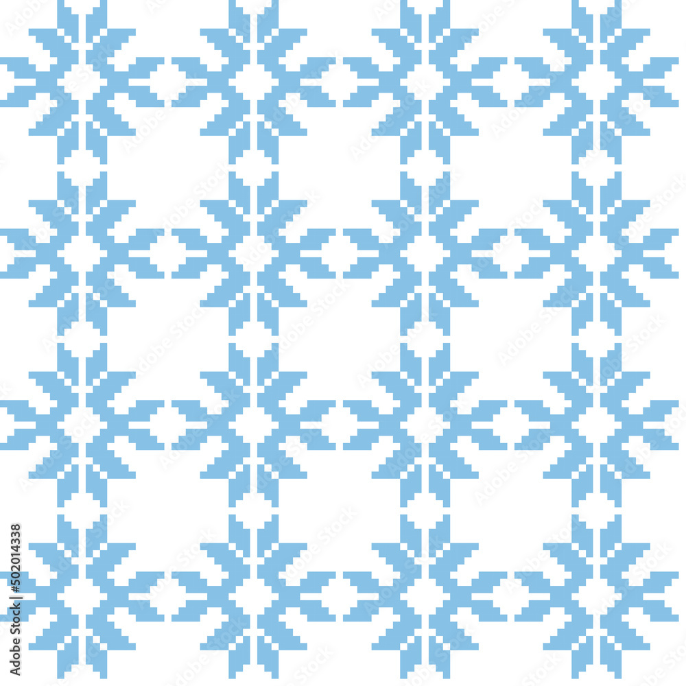 Christmas Fair Isle Seamless Pattern Design Christmas Fair Isle Seamless Pattern Design