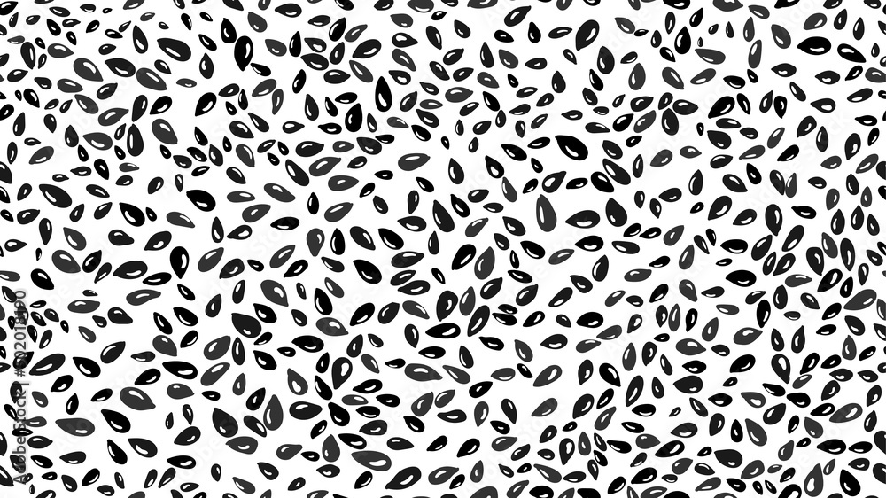 Black sesame, cumin seeds. Vector seamless pattern Black sesame, cumin seeds. Vector seamless pattern