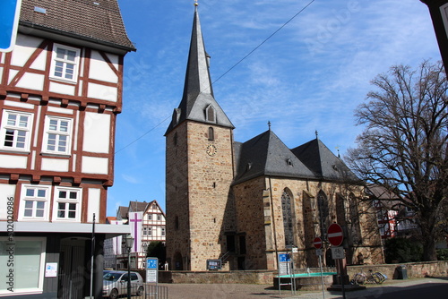 Die evangelische Stadtkirche in Melsungen