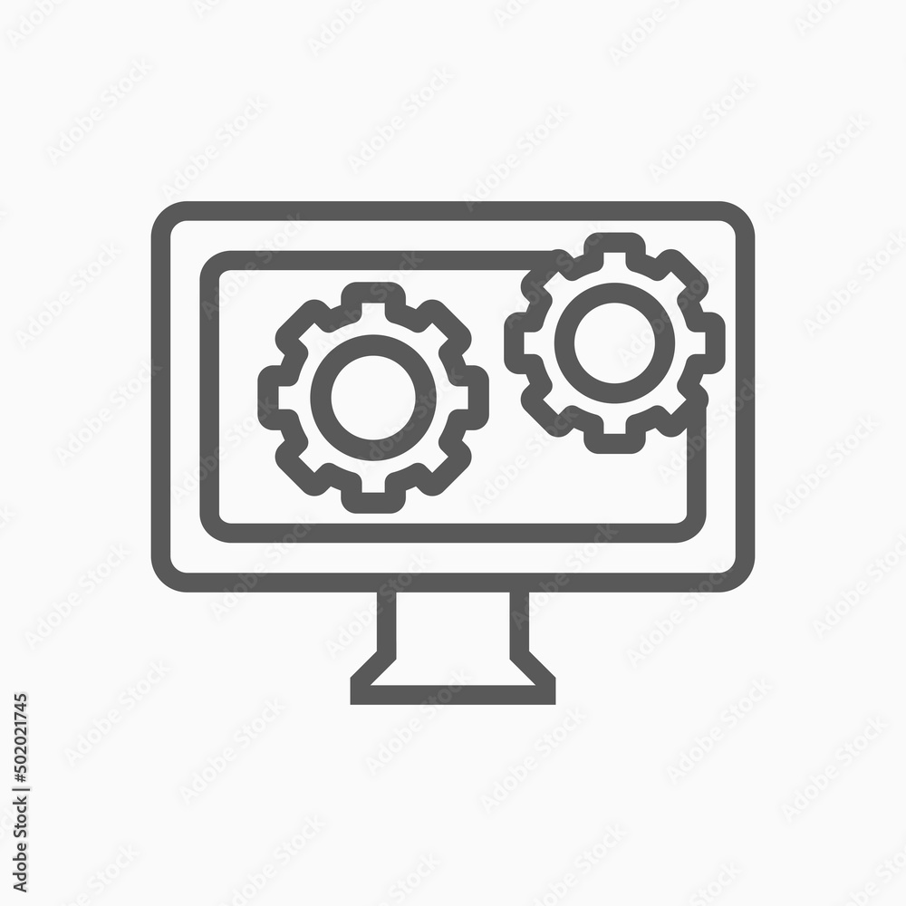 data management icon, project management vector data management icon, project management vector