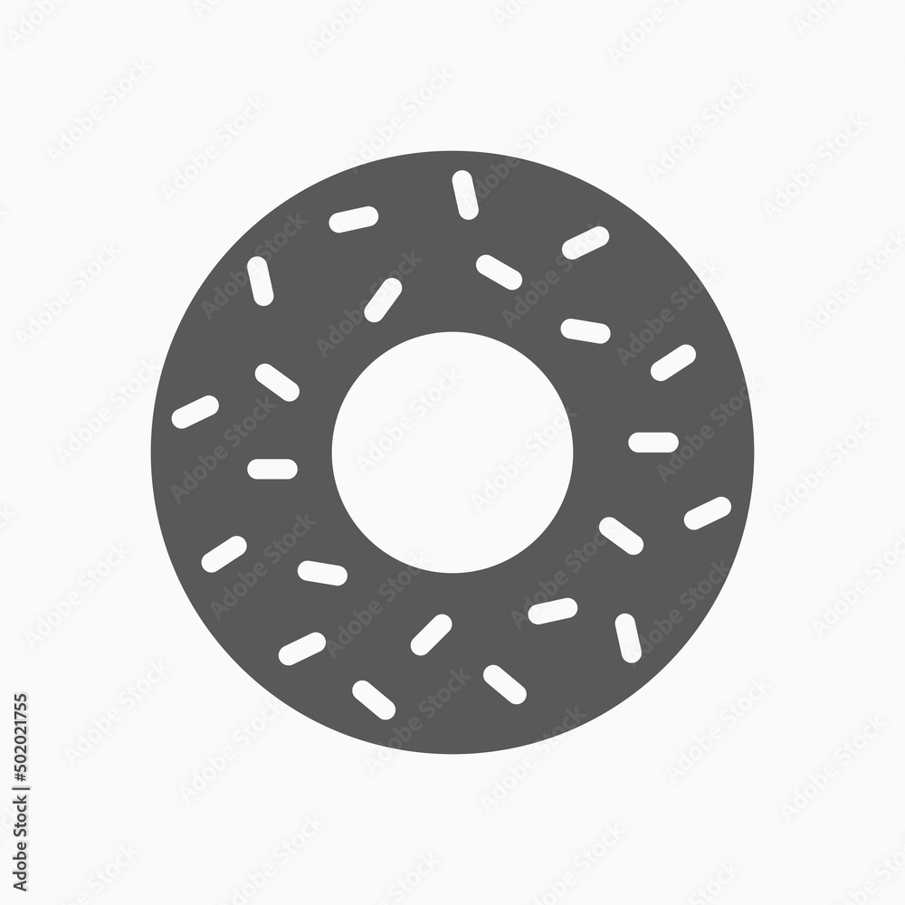 donut icon, doughnut vector, dessert illustration donut icon, doughnut vector, dessert illustration