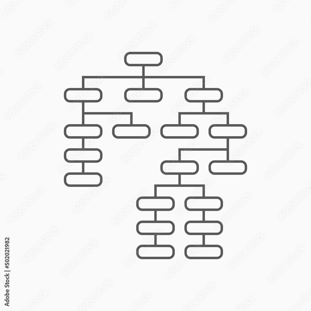 mind map icon, infographic vector mind map icon, infographic vector
