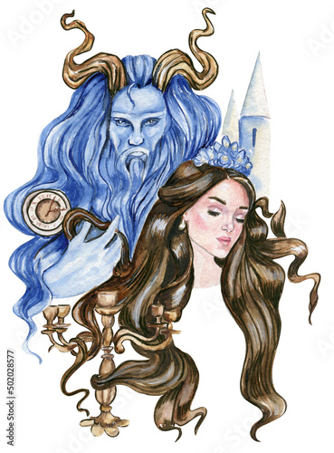 Fotografi Illustration for fairy