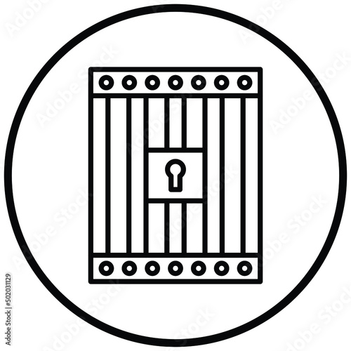Jail Icon Style