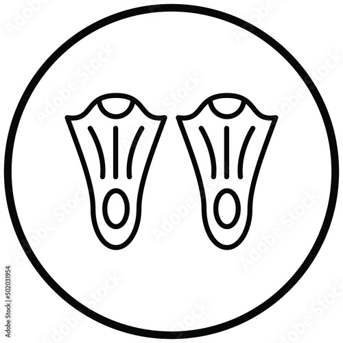 Fins Icon Style