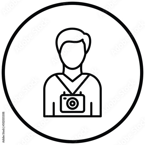 Cameraman Icon Style