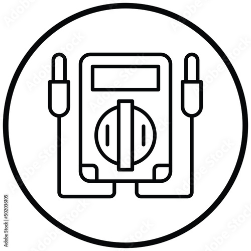 Voltmeter Icon Style