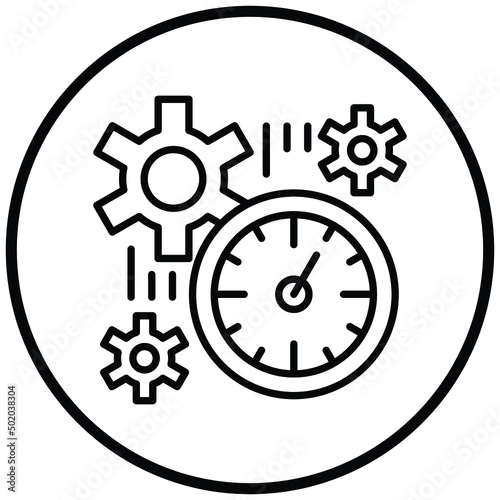 Time Plan Icon Style