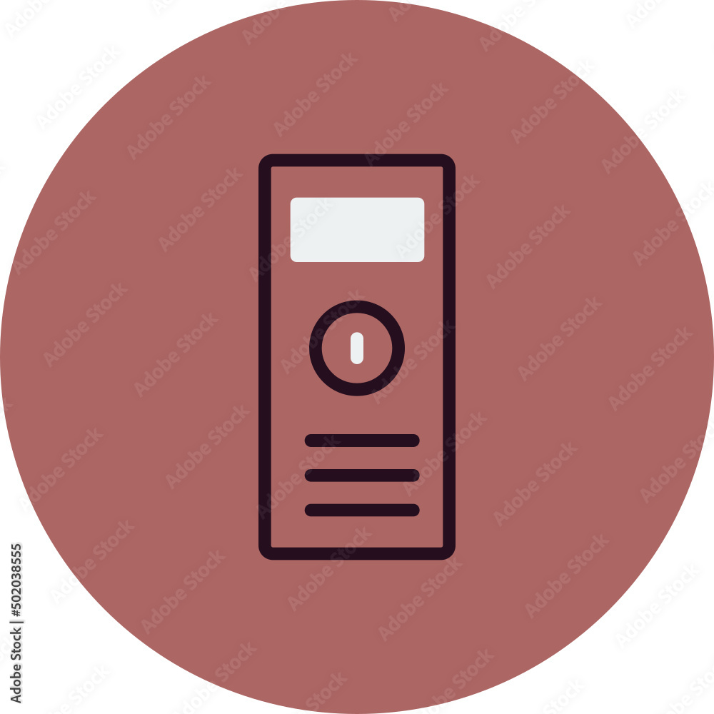 Computer Tower Icon Computer Tower Icon