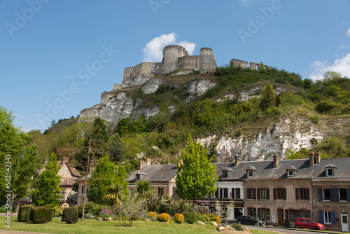 Tableau sur toile Château  Gaillard, Les Andelys, Eure, 27