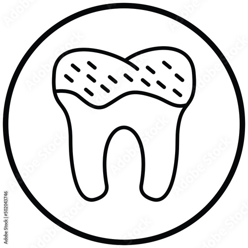 Tooth Problem Icon Style