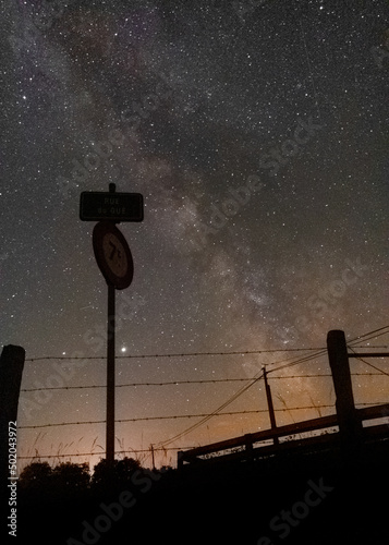 stars in the night sky