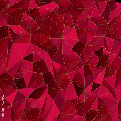 Abstract Geometric backgrounds full Color magenta