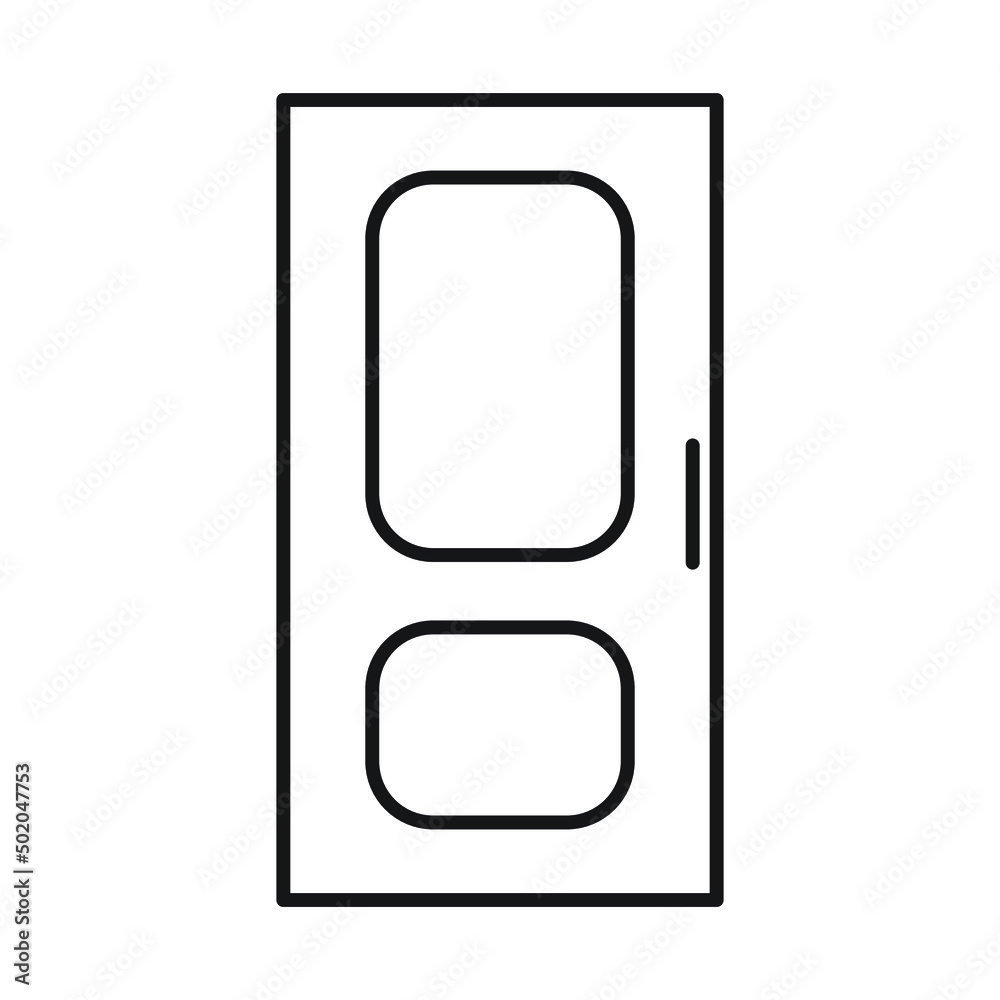 Door vector for website symbol icon presentation Door vector for website symbol icon presentation