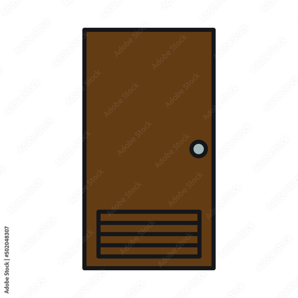 Door vector for website symbol icon presentation Door vector for website symbol icon presentation